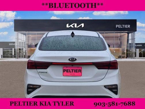 Clear White 2020 Kia Forte LXS