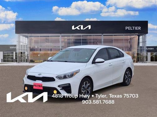 Clear White 2020 Kia Forte LXS