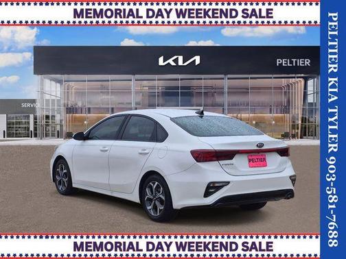 Clear White 2020 Kia Forte LXS