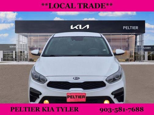 Clear White 2020 Kia Forte LXS