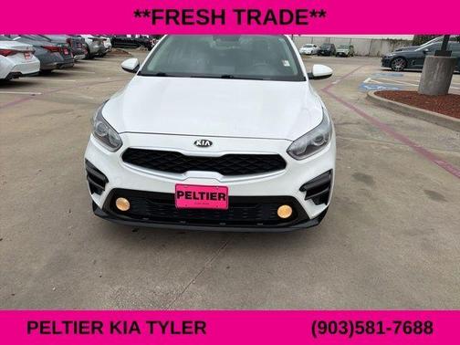 Clear White 2020 Kia Forte LXS
