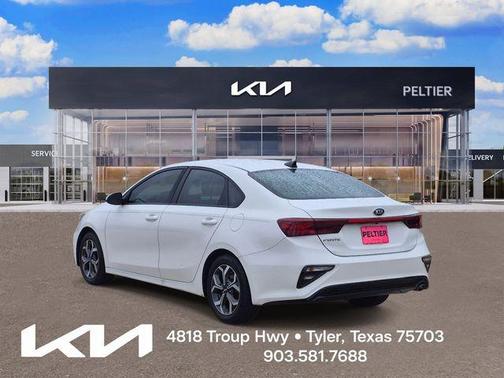 Clear White 2020 Kia Forte LXS