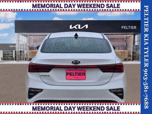 Clear White 2020 Kia Forte LXS
