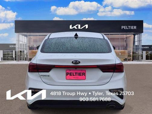 Clear White 2020 Kia Forte LXS