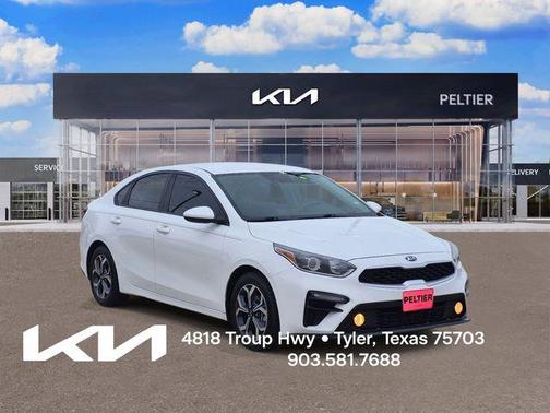 Clear White 2020 Kia Forte LXS