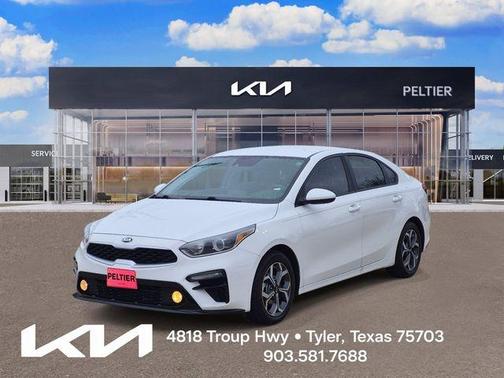 Clear White 2020 Kia Forte LXS
