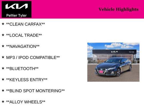 2020 Nissan Altima 2.5 SR