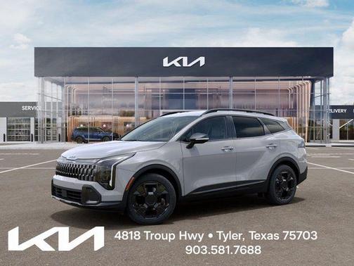 Wolf Gray 2026 Kia Sportage Hybrid X-Line