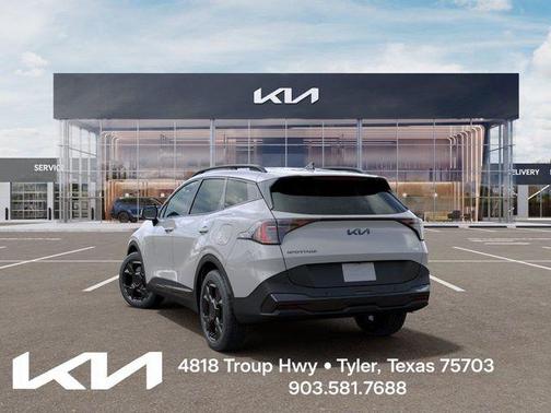 Wolf Gray 2026 Kia Sportage Hybrid X-Line