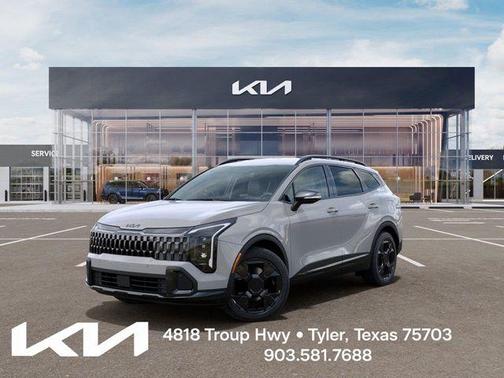 Wolf Gray 2026 Kia Sportage Hybrid X-Line