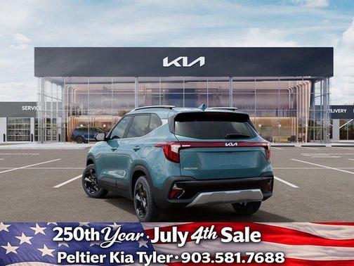 Blue 2026 Kia Seltos EX
