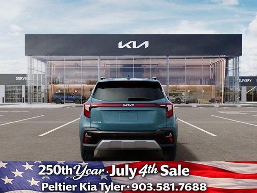 Blue 2026 Kia Seltos EX