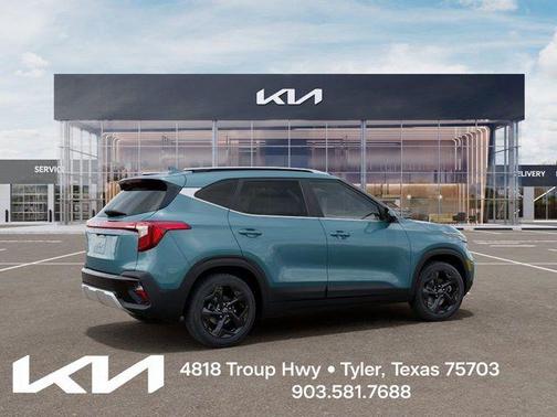 Blue 2026 Kia Seltos EX