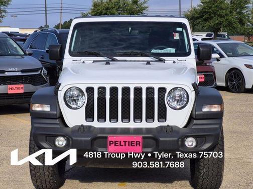 Bright White Clearcoat 2023 Jeep Wrangler Sport