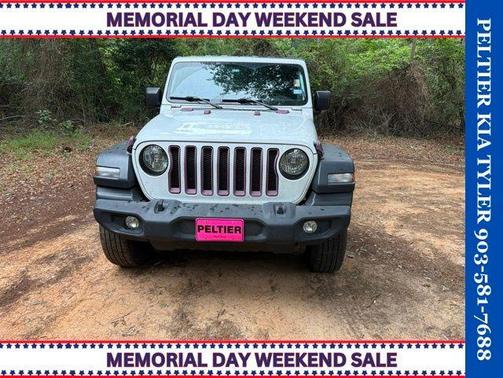 Bright White Clearcoat 2023 Jeep Wrangler Sport
