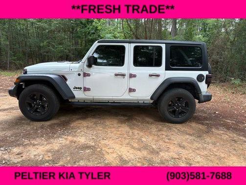 Bright White Clearcoat 2023 Jeep Wrangler Sport