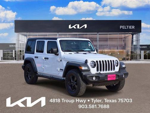 Bright White Clearcoat 2023 Jeep Wrangler Sport