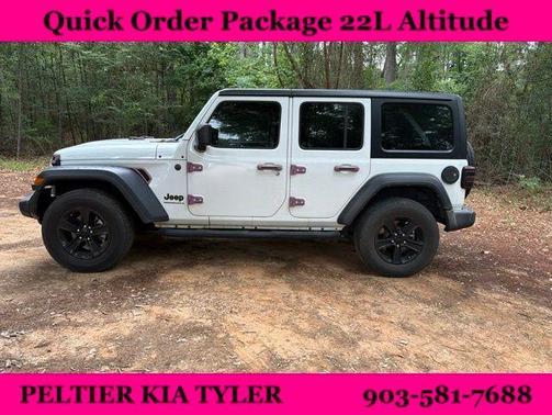 Bright White Clearcoat 2023 Jeep Wrangler Sport