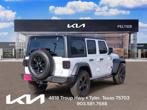 Bright White Clearcoat 2023 Jeep Wrangler Sport