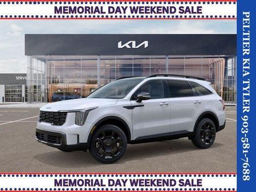Glacial White Pearl 2026 Kia Sorento X-Line EX