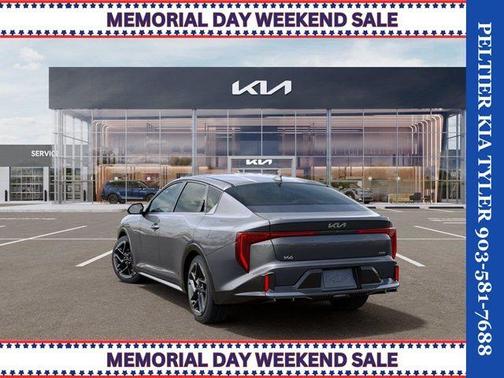 Steel Gray 2026 Kia K4 GT-LINE
