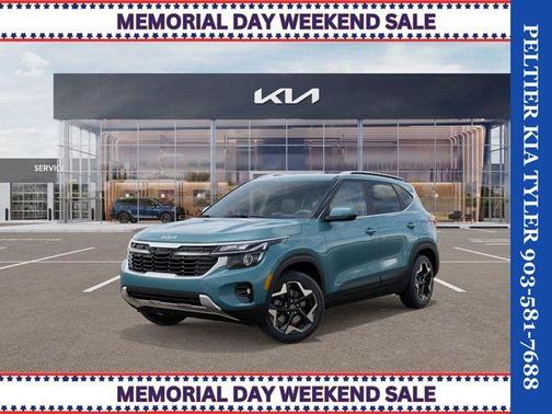 Blue 2026 Kia Seltos EX