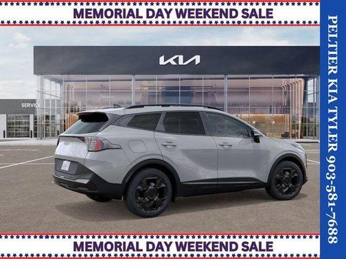 Wolf Gray 2026 Kia Sportage Plug-In Hybrid X-Line Prestige