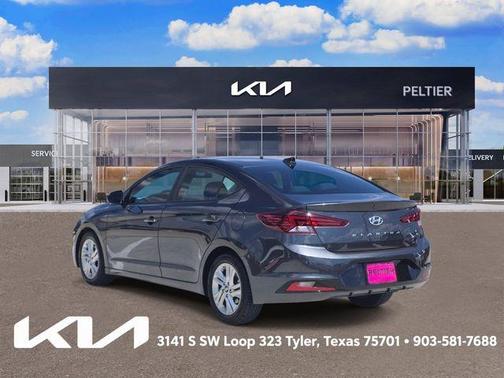 Portofino Gray 2020 Hyundai ELANTRA SEL