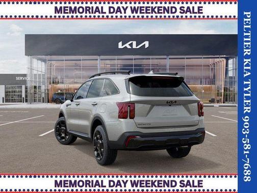 Ivory Silver 2026 Kia Sorento X-Line SX