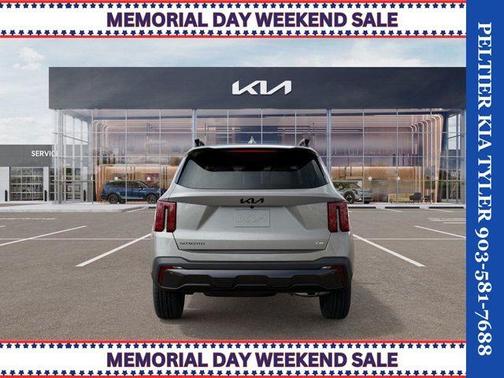 Ivory Silver 2026 Kia Sorento X-Line SX
