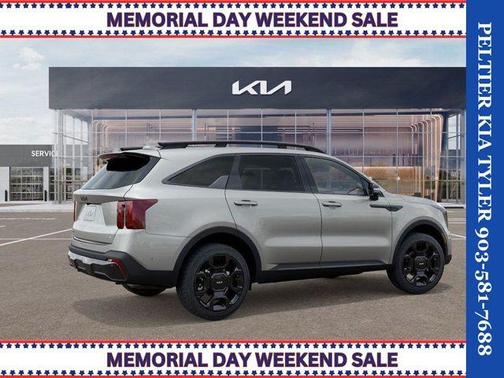 Ivory Silver 2026 Kia Sorento X-Line SX