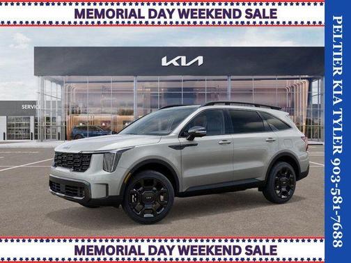 Ivory Silver 2026 Kia Sorento X-Line SX