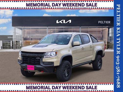 Sand Dune Metallic 2021 Chevrolet Colorado ZR2