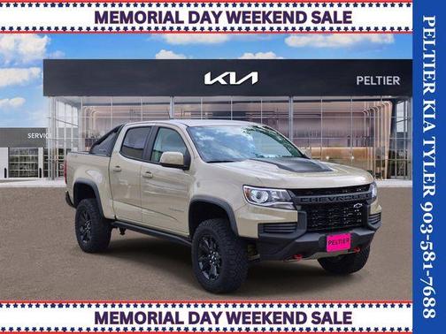Sand Dune Metallic 2021 Chevrolet Colorado ZR2