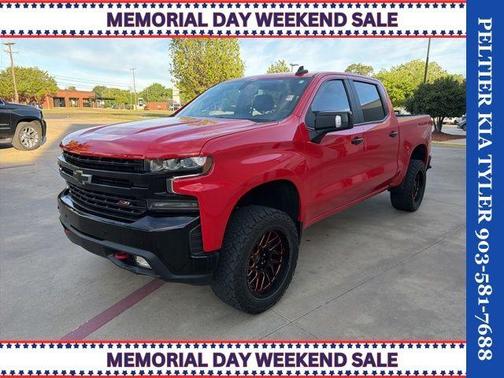 Red 2021 Chevrolet Silverado 1500 LT Trail Boss