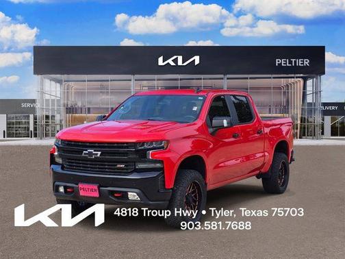 Red 2021 Chevrolet Silverado 1500 LT Trail Boss