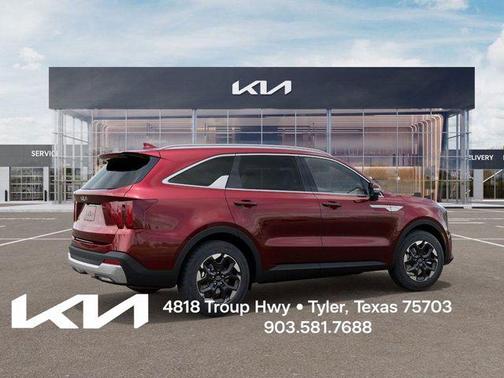 Red 2025 Kia Sorento S