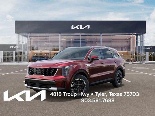 Red 2025 Kia Sorento S