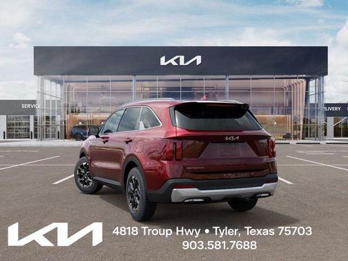 Red 2025 Kia Sorento S