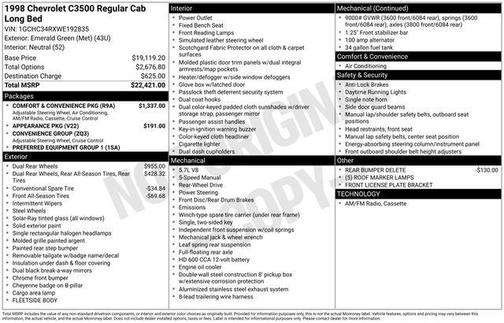 1998 Chevrolet 3500 Base
