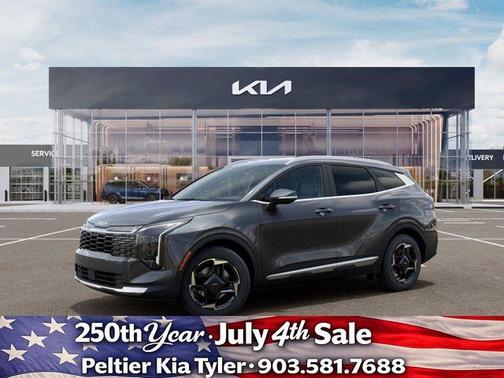 Gravity Gray 2026 Kia Sportage Hybrid EX