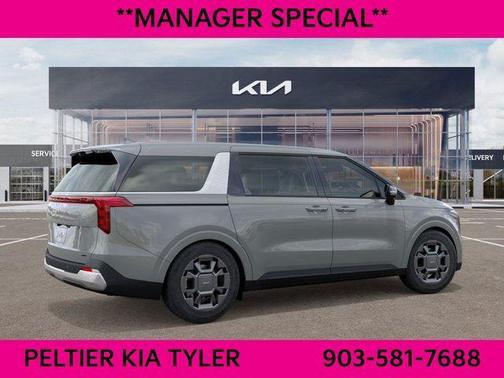 Ceramic Silver 2026 Kia Carnival Hybrid EX