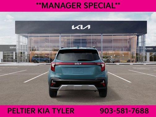 Blue 2026 Kia Seltos EX