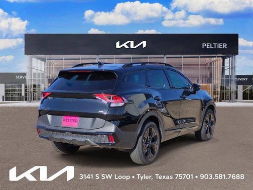 Ebony Black 2025 Kia Sportage X-Line