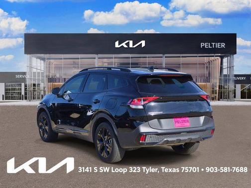 Ebony Black 2025 Kia Sportage X-Line