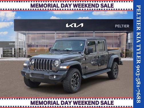 Granite Crystal Clearcoat Metallic 2021 Jeep Gladiator Sport