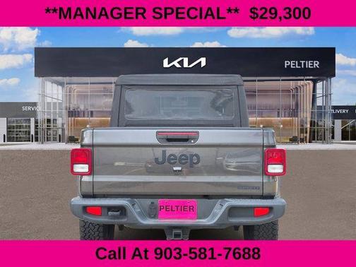 Granite Crystal Clearcoat Metallic 2021 Jeep Gladiator Sport