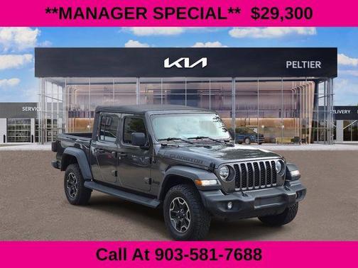 Granite Crystal Clearcoat Metallic 2021 Jeep Gladiator Sport