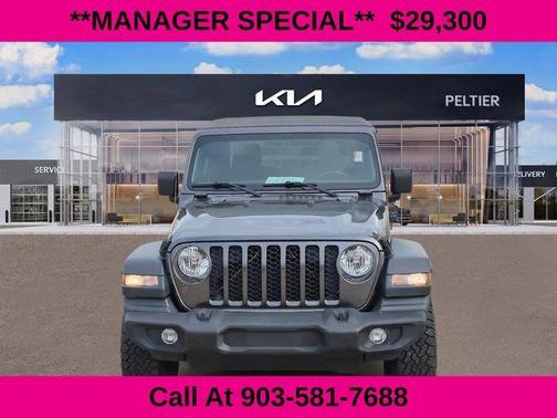 Granite Crystal Clearcoat Metallic 2021 Jeep Gladiator Sport