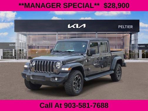 Granite Crystal Clearcoat Metallic 2021 Jeep Gladiator Sport